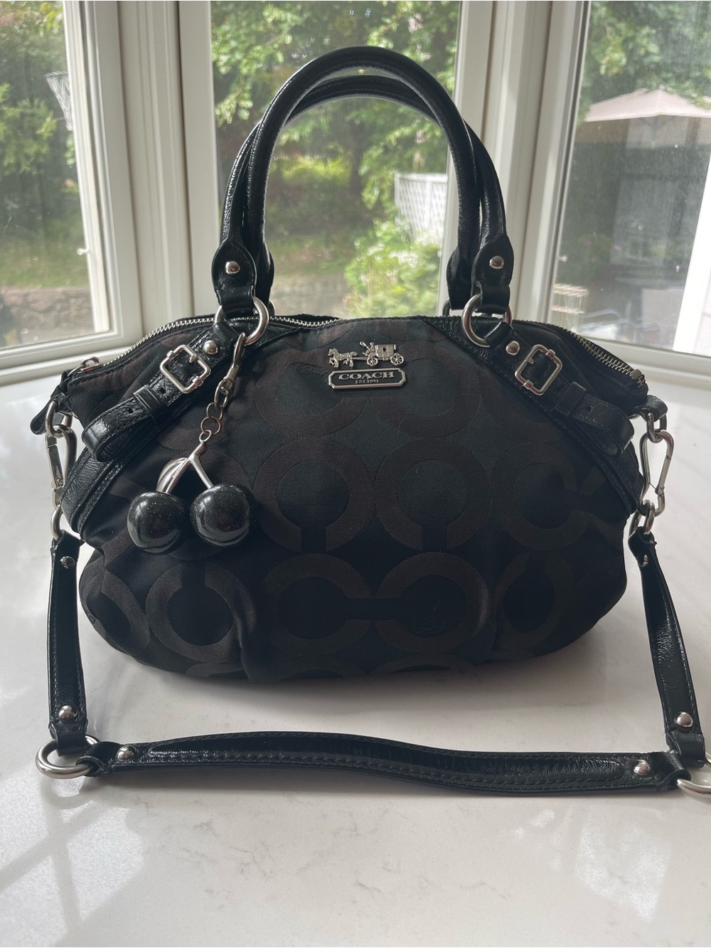 2011 Coach Coach Madison Signature Maggie Shoulder Bag (G1182-17693)